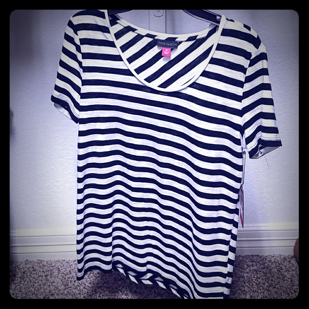 Vince Cambuto Striped Shirt